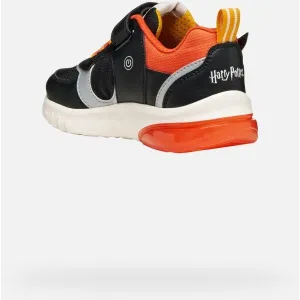 Black boys' sneakers Geox Ciberdron Harry Potter - Boys