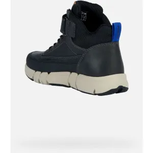 Black boys' ankle boots Geox Flexyper - Boys