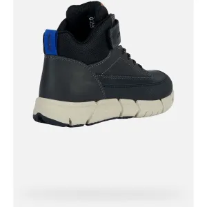 Black boys' ankle boots Geox Flexyper - Boys