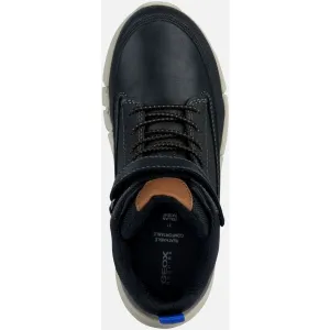 Black boys' ankle boots Geox Flexyper - Boys