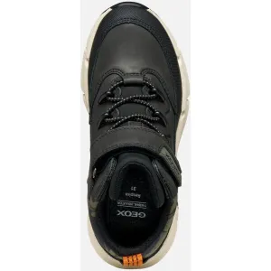 Black boys' ankle boots Geox Flexyper Plus - Boys