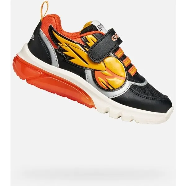 Black boys' sneakers Geox Ciberdron Harry Potter - Boys