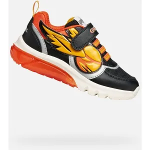 Black boys' sneakers Geox Ciberdron Harry Potter - Boys