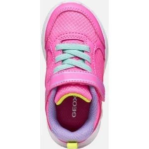Girls First Steps Geox Sprintye Pink - Girls