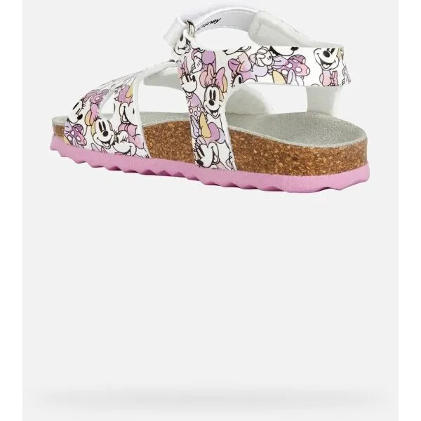 White Girls Sandals Geox Chalki - Girls