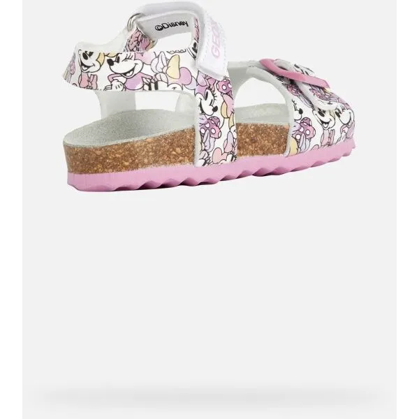 White Girls Sandals Geox Chalki - Girls