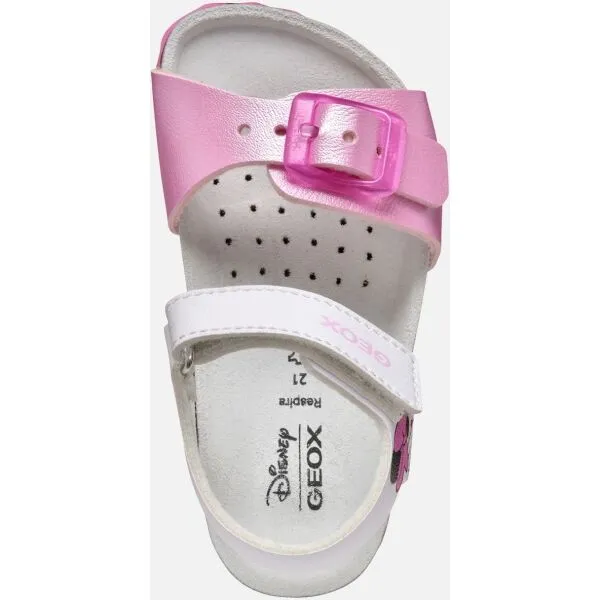 Geox B SANDAL CHALKI Dievčenské sandále, ružová, veľkosť