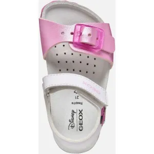 Geox B SANDAL CHALKI Dievčenské sandále, ružová, veľkosť