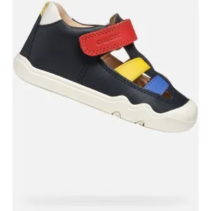Dark Blue Boys' Barefoot Sneakers Geox Steppieup - Boys