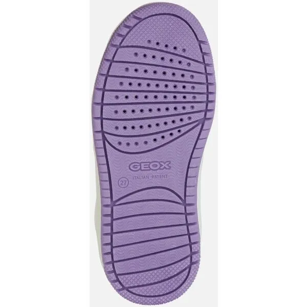 White Girls Geox Washiba Sneakers - Girls