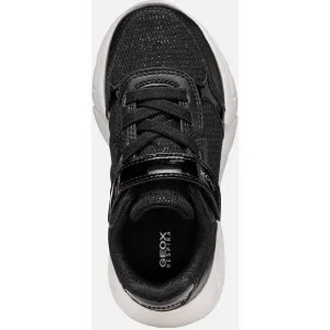 Black Girls Geox Loftus Sneakers - Girls