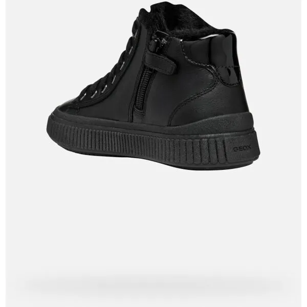 Black Girls' Sneakers Geox Laquinny - Girls