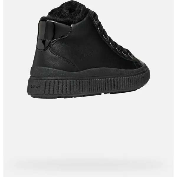Black Girls' Sneakers Geox Laquinny - Girls