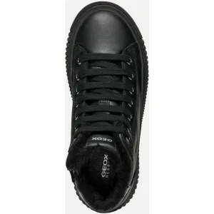 Black Girls' Sneakers Geox Laquinny - Girls