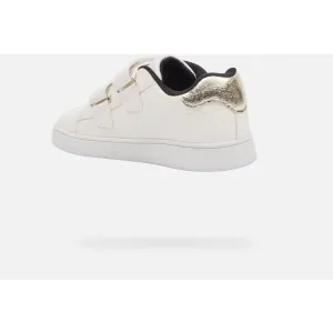 White Girls Sneakers Geox Eclyper Girl - Girls
