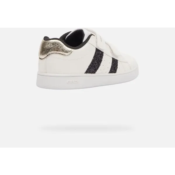White Girls Sneakers Geox Eclyper Girl - Girls