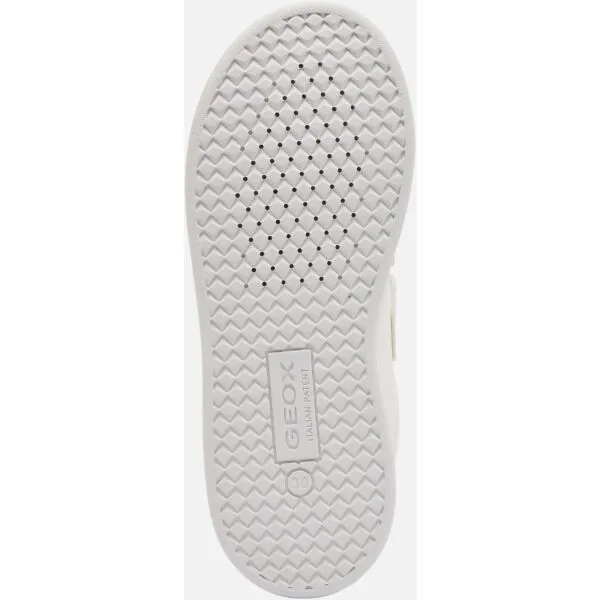 White Girls Sneakers Geox Eclyper Girl - Girls