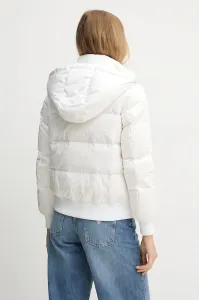 Páperová bunda Armani Exchange biela farba, prechodná, XW000228 AF12286