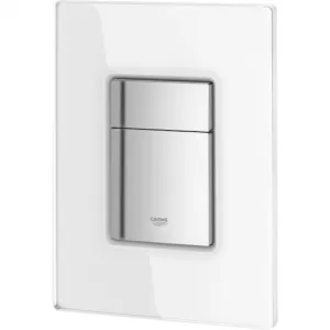 Grohe Skate Cosmopolitan ovládacie tlačidlo sklo mesačne biela 38845ls0 G38845LS0