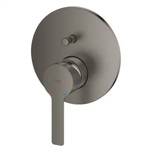 Grohe Lineare sprchová a vaňová batéria bez podomietkového telesa kartáčovaný hard graphite 24064al1 G24064AL1