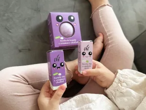 Benlemi Penová kúpeľová bomba pre deti z levandule lekárskej, 100% BIO