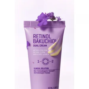 Some By Mi Retinol Bakuchiol Dual Cream intenzívny krém na rozšírené póry a vrásky 50 ml