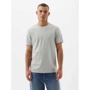 GAP V-EVERYDAY SOFT CREW - SOLID Unisex tričko, sivá, veľkosť