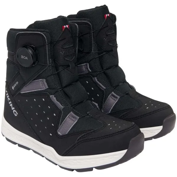 VIKING BY NORWAY ESPO REFLEX WARM GTX BOA Juniorská zimná obuv, čierna, veľkosť