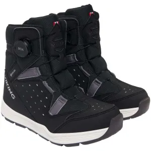VIKING BY NORWAY ESPO REFLEX WARM GTX BOA Juniorská zimná obuv, čierna, veľkosť