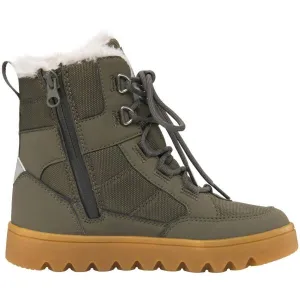 VIKING BY NORWAY FLEEK WARM GTX ZIP Juniorská zimná obuv, khaki, veľkosť