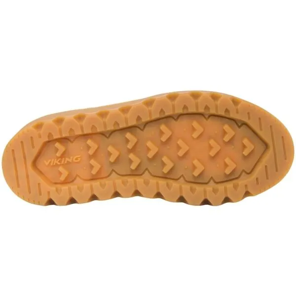 VIKING BY NORWAY FLEEK WARM GTX ZIP Juniorská zimná obuv, khaki, veľkosť