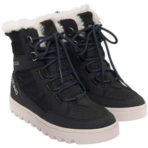 VIKING BY NORWAY FLEEK WARM GTX ZIP Juniorská zimná obuv, čierna, veľkosť