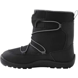 REIMA ENSILUMI JUNIOR Detské zimné barefoot topánky s membránou, čierna, veľkosť