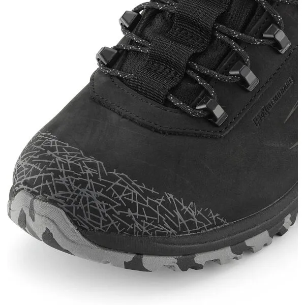 ALPINE PRO SPIDERE Unisex outdoorová obuv, čierna, veľkosť