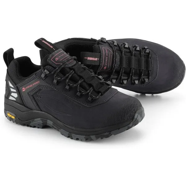 ALPINE PRO SPIDERE Dámska outdoorová obuv, čierna, veľkosť