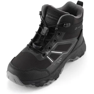 ALPINE PRO MOTENO Detská outdoorová obuv, čierna, veľkosť