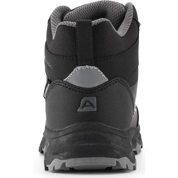 ALPINE PRO MOTENO Detská outdoorová obuv, čierna, veľkosť