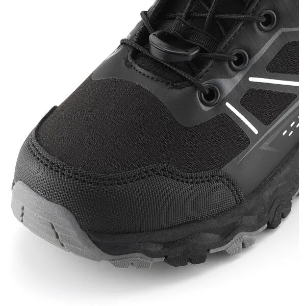 ALPINE PRO MOTENO Detská outdoorová obuv, čierna, veľkosť