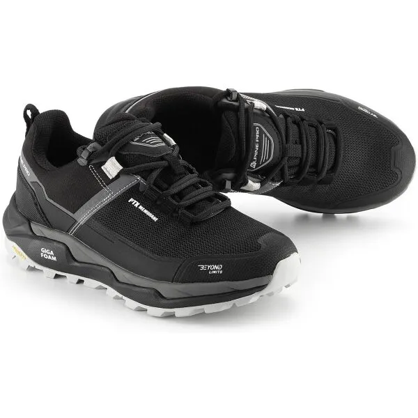 ALPINE PRO QEDE 2 Unisex turistická obuv, čierna, veľkosť