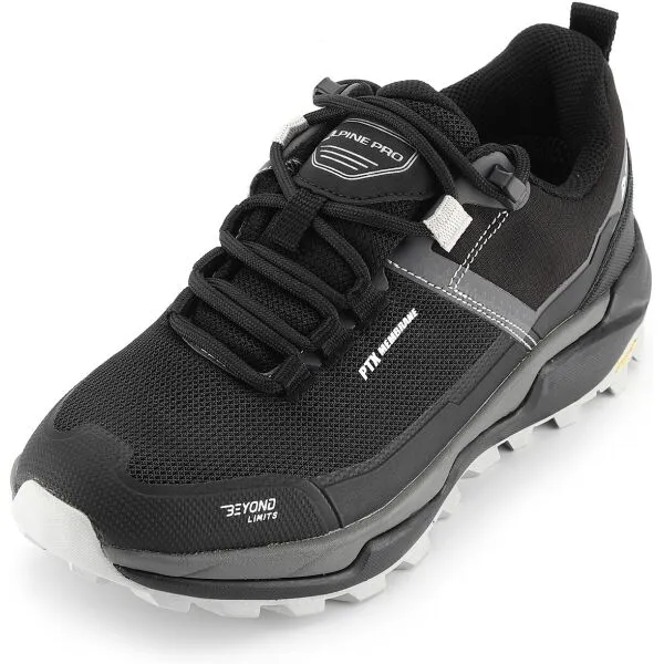 ALPINE PRO QEDE 2 Unisex turistická obuv, čierna, veľkosť