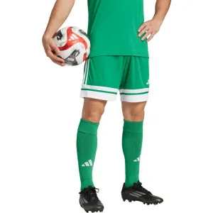 adidas SQUADRA 25 SHORTS Pánske futbalové šortky, zelená, veľkosť
