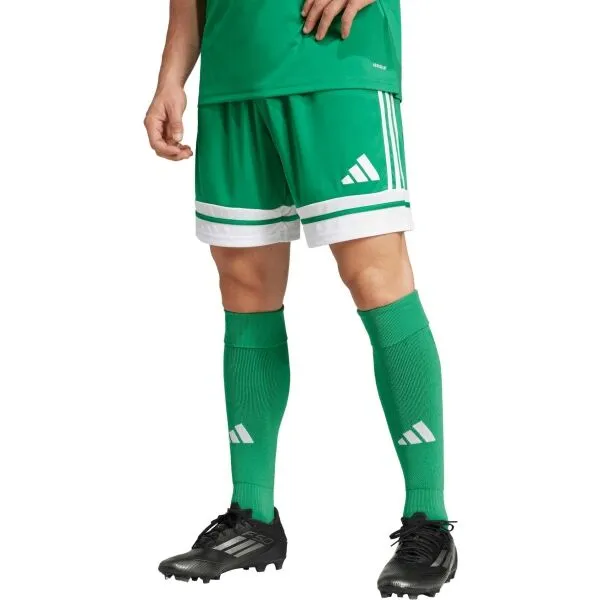 adidas SQUADRA 25 SHORTS Pánske futbalové šortky, zelená, veľkosť