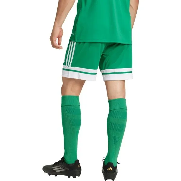adidas SQUADRA 25 SHORTS Pánske futbalové šortky, zelená, veľkosť