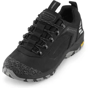 ALPINE PRO SPIDERE Unisex outdoorová obuv, čierna, veľkosť