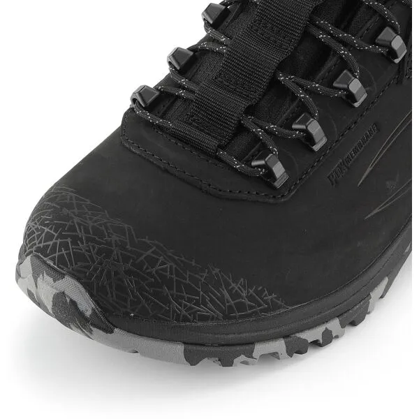 ALPINE PRO SPIDERE MID Unisex turistická obuv, čierna, veľkosť