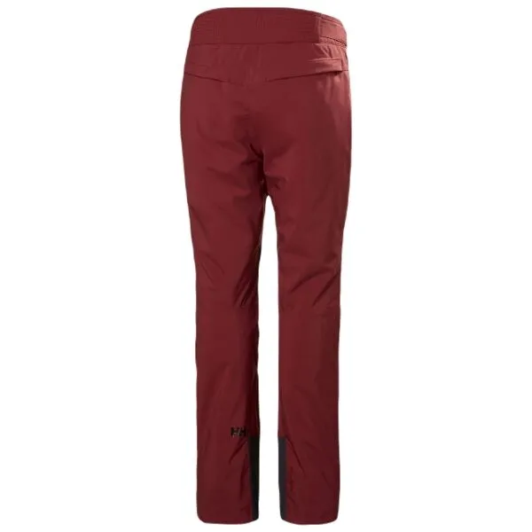 Helly Hansen W LEGENDARY INSULATED PANT Dámske lyžiarske nohavice, vínová, veľkosť