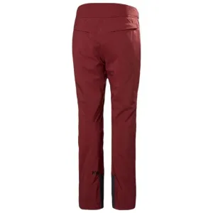 Helly Hansen W LEGENDARY INSULATED PANT Dámske lyžiarske nohavice, vínová, veľkosť