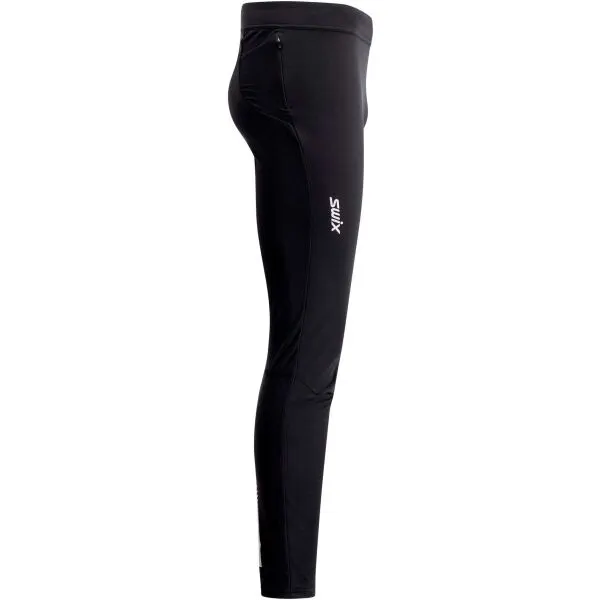 Swix SKILLS TIGHTS M Pánske bežecké legíny, čierna, veľkosť