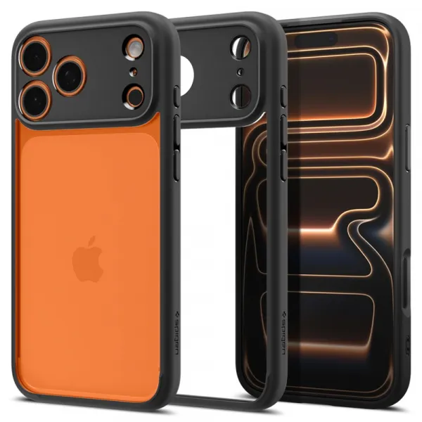 SPIGEN ULTRA HYBRID Ochranný kryt Apple iPhone 17 Pro Max BLACK