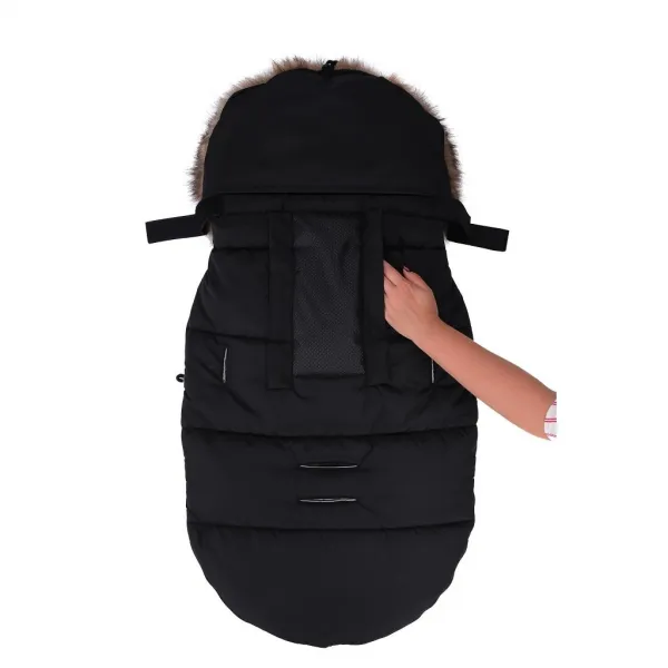 COTTONMOOSE Fusak do kočíku Moose Yukon Graphite